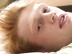 Cute ginger boy JO video