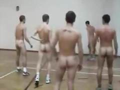 Boys naked basketball - a team of hot 18 yo young guys