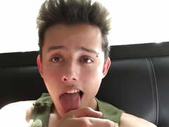 Teen Boy jerks off