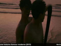 Male celebrity Finnegan Oldfield naked and underwear scenes