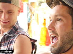 Brandon Evans with Jeff PowersTobias at Rednecks Part 3