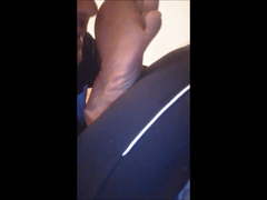 Teen boy gets horny much by smelling his own stinky foot!