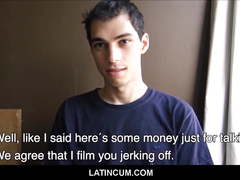 Skinny Amateur Latino Delivery Boy Cash To Fuck Stranger